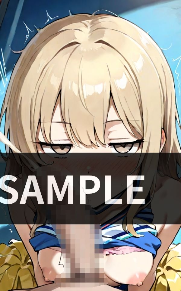 サンプル画像3:応援の名のもとに チアガールたちのダブルフェラで尽くされる連続ご奉仕タイム(月影ロマンス工房) [d_613610]