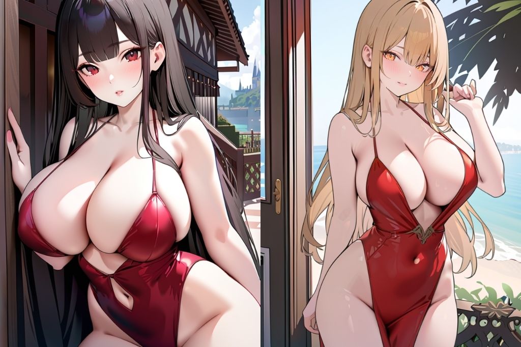 巨乳のドレス美女vol.2 画像4