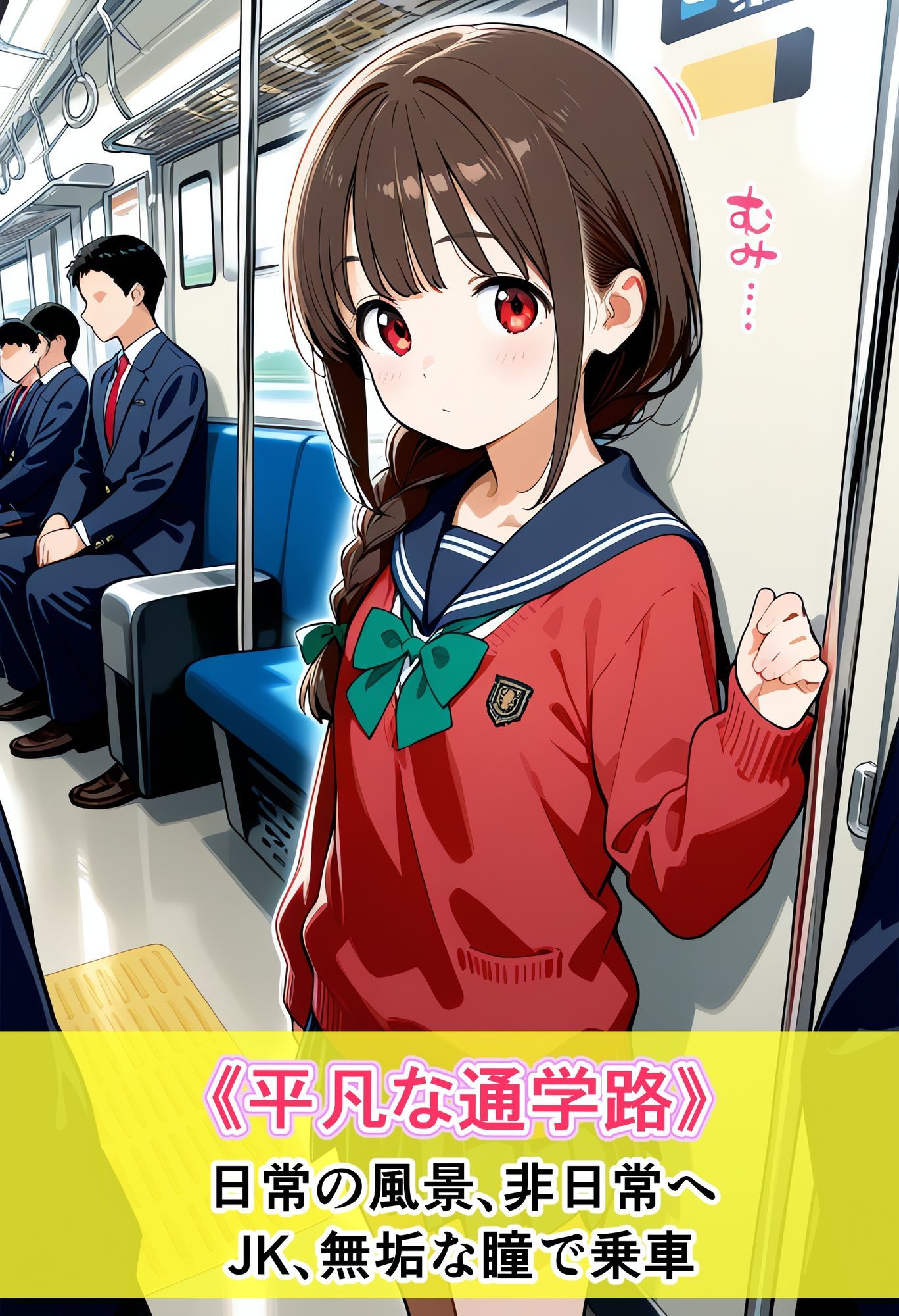 サンプル画像1:電車の中で…4〜衝撃の車両〜(タイパッチョ) [d_613813]
