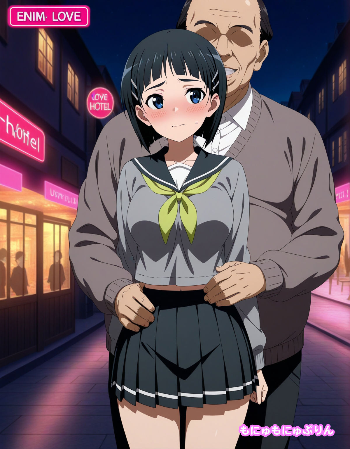 サンプル画像3:直葉のパパ活(もにゅもにゅぷりん) [d_613832]