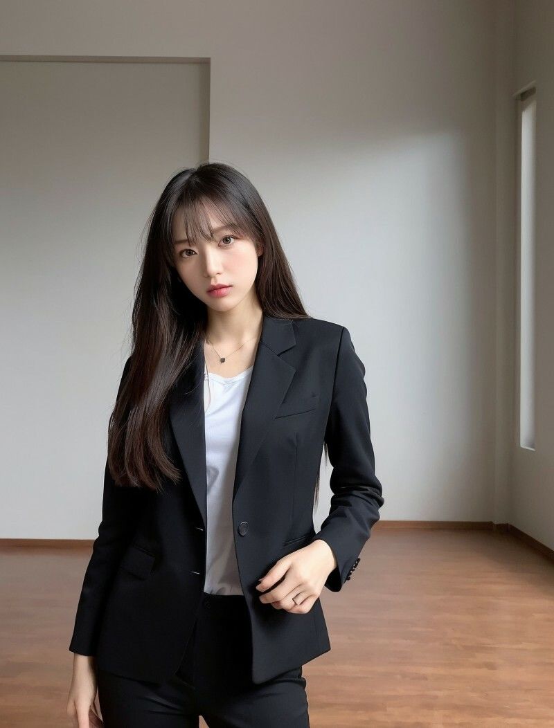 サンプル画像3:【美女名録】vol8.7  秘書の誘惑。冷たくても、惹かれてしまう。 199枚  【AIグラビア写真集】(AI美女制作参謀本部4課) [d_613842]