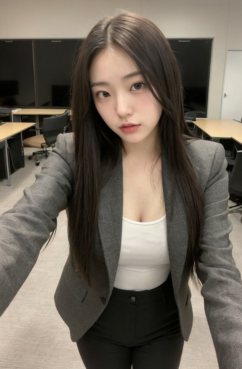 サンプル画像4:【美女名録】vol8.7  秘書の誘惑。冷たくても、惹かれてしまう。 199枚  【AIグラビア写真集】(AI美女制作参謀本部4課) [d_613842]