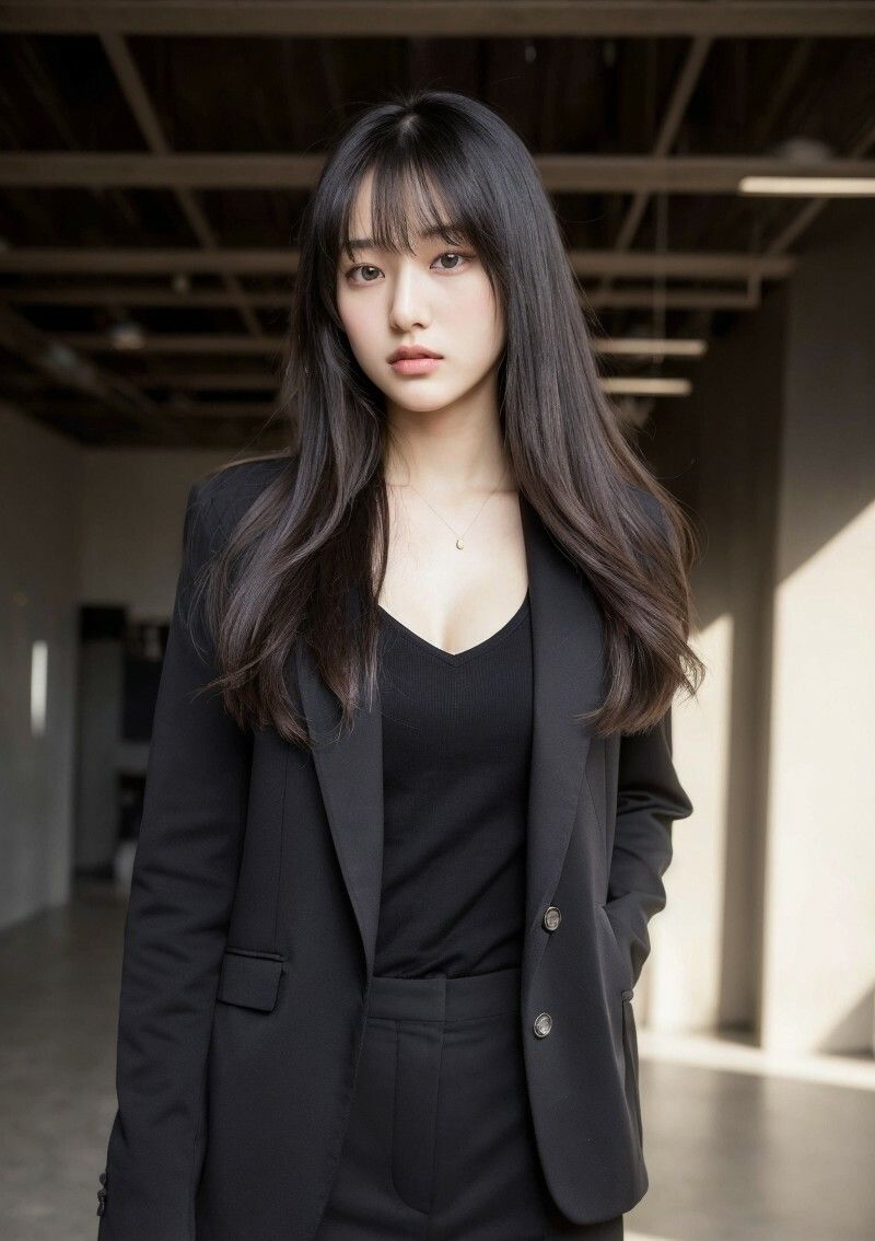 サンプル画像5:【美女名録】vol8.7  秘書の誘惑。冷たくても、惹かれてしまう。 199枚  【AIグラビア写真集】(AI美女制作参謀本部4課) [d_613842]