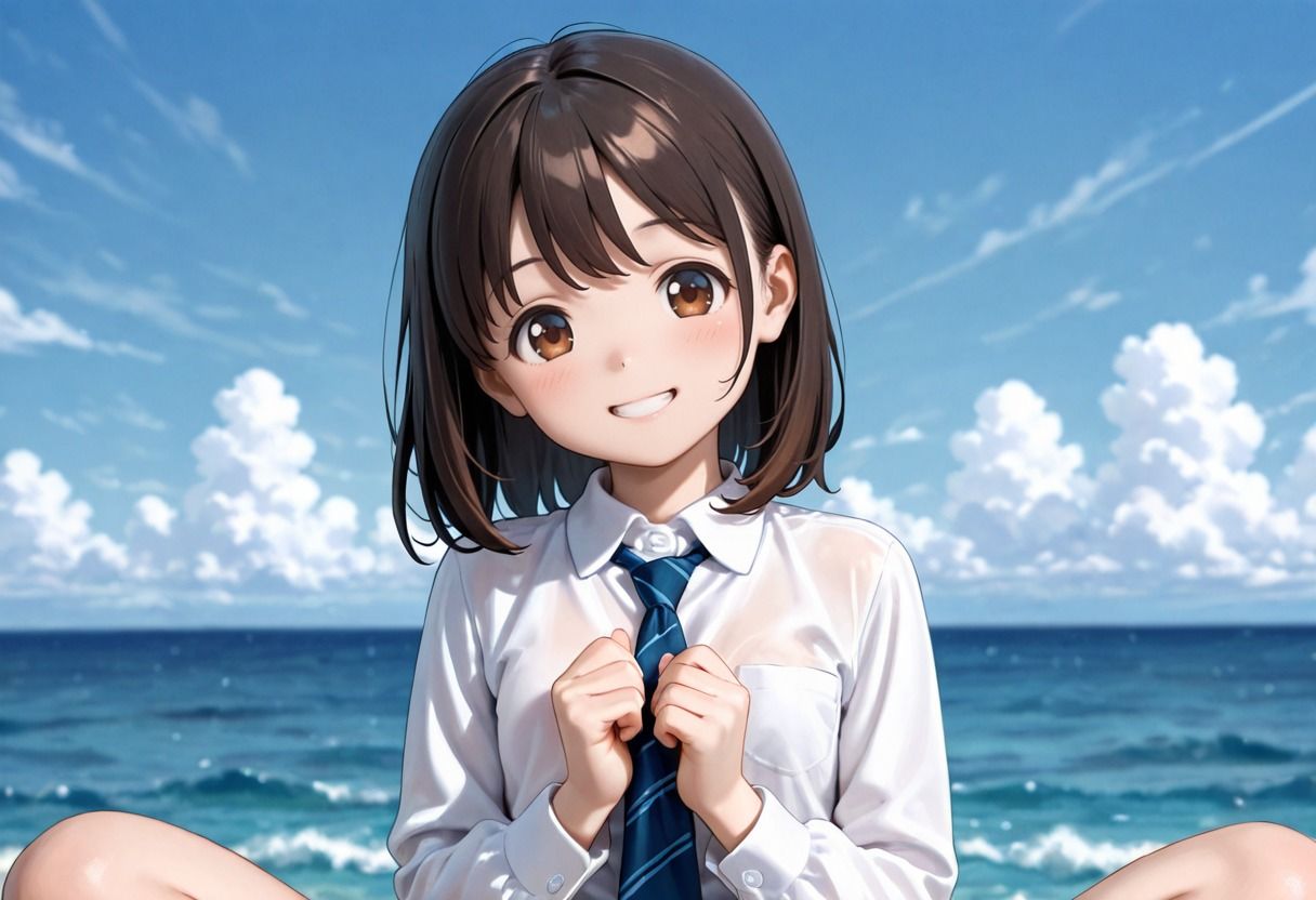 【エロ漫画】家出少女飼育日記  海で声掛けたちっぱい少女を緊縛種付けSEXした7