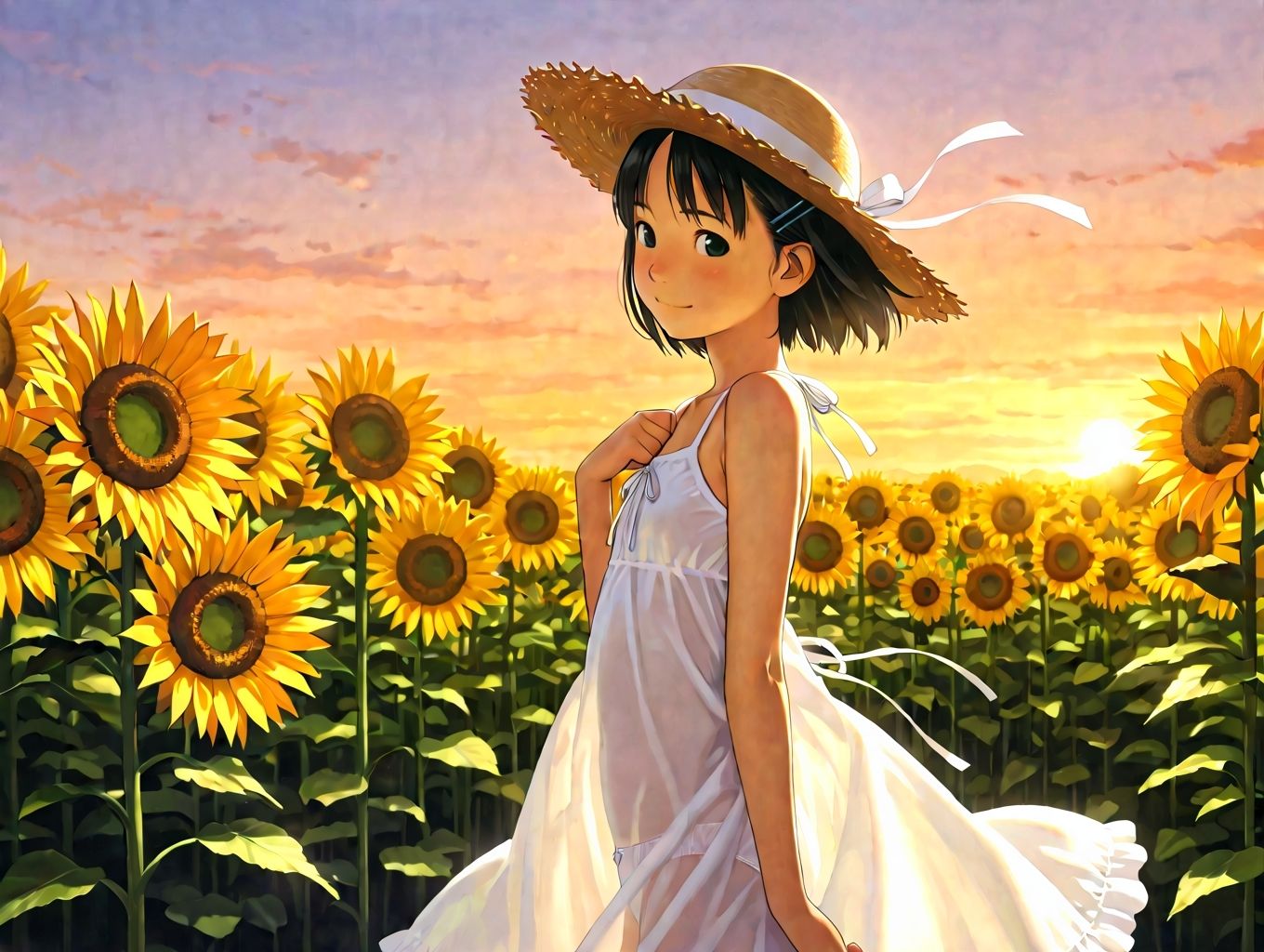 サンプル画像4:キャラ イメージ集 短髪 さん(shirogitune) [d_613890]