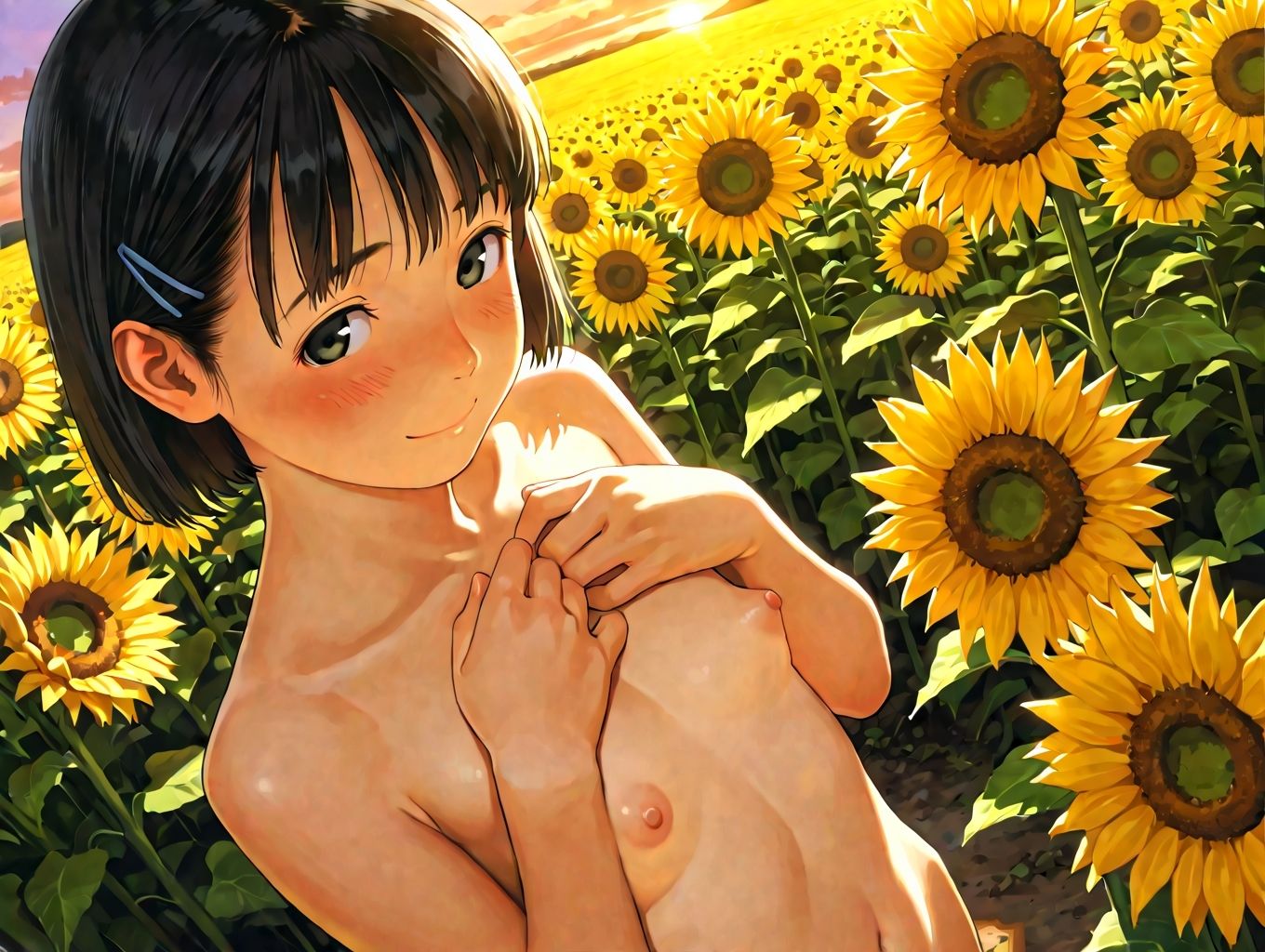 サンプル画像5:キャラ イメージ集 短髪 さん(shirogitune) [d_613890]