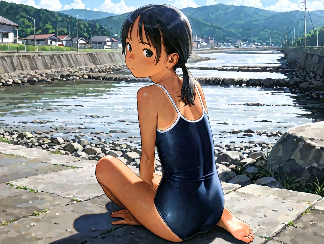 サンプル画像4:キャラ イメージ集 日焼 さん(shirogitune) [d_613897]