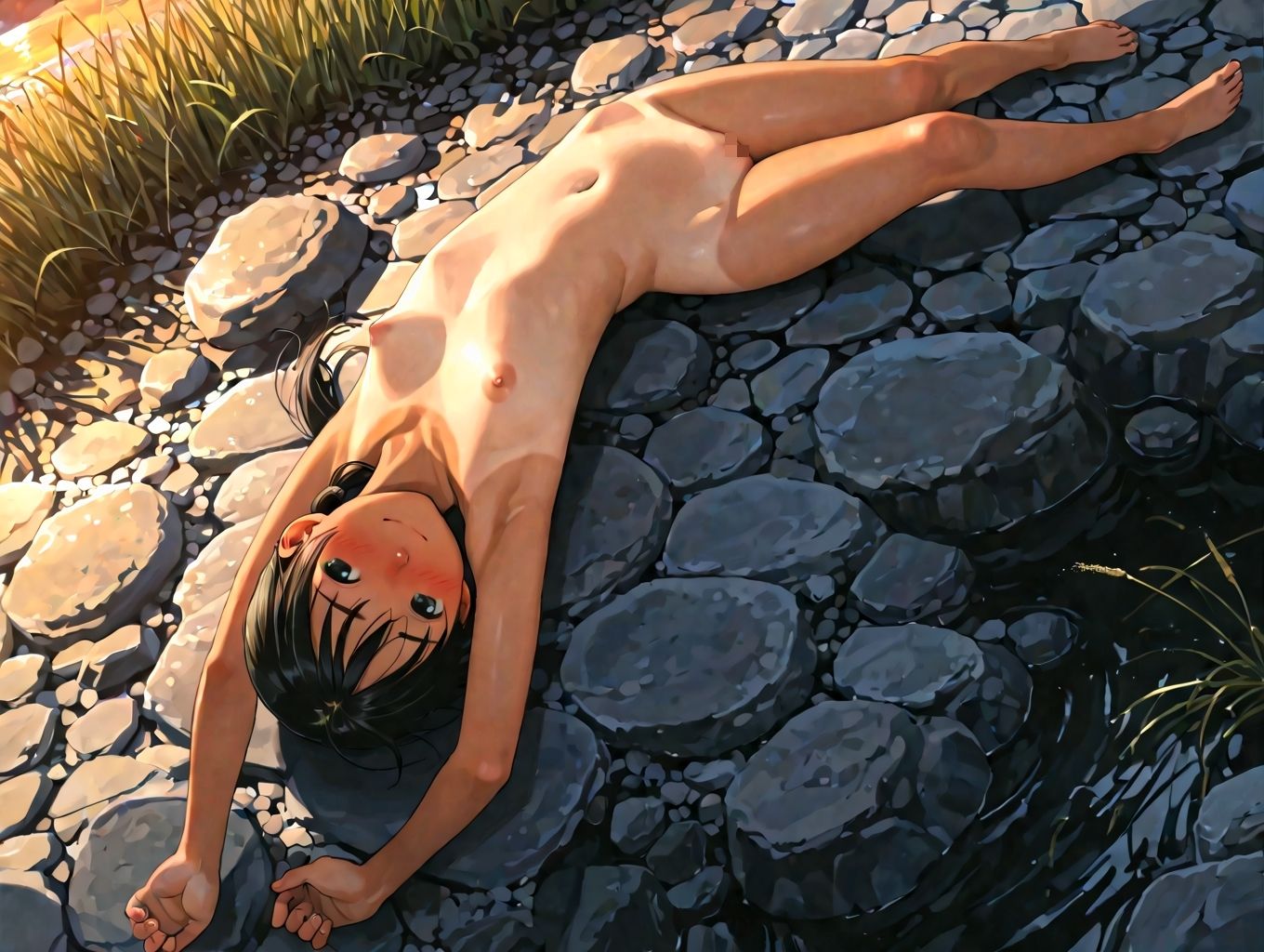 サンプル画像6:キャラ イメージ集 日焼 さん(shirogitune) [d_613897]