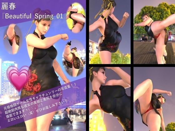 【TD500】最強の元祖格闘女子『春麗(チュンリー)』の写真集 Beautiful_Spring-01から10までの10本セット!_2
