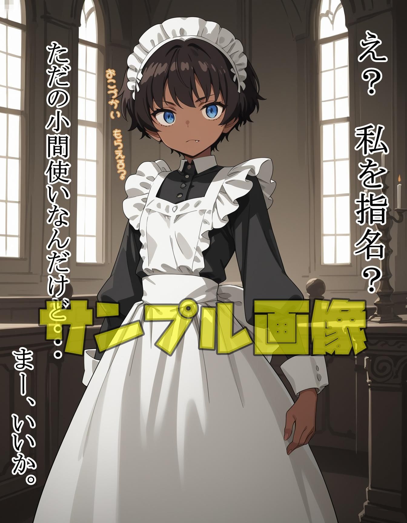 サンプル画像1:カバスの館の小間使い(つちのこ子工房) [d_613965]