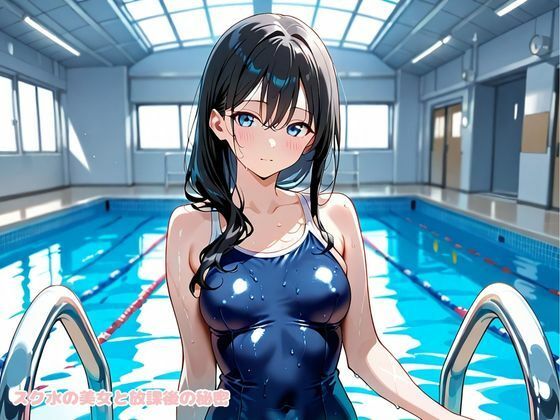 サンプル画像2:スク水の美女と放課後の秘密(変態紳士倶楽部) [d_613982]
