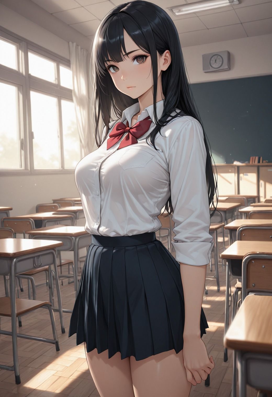 サンプル画像1:クールJ●。勃起乳首がエロイ(とろ〜り蜂蜜) [d_614018]