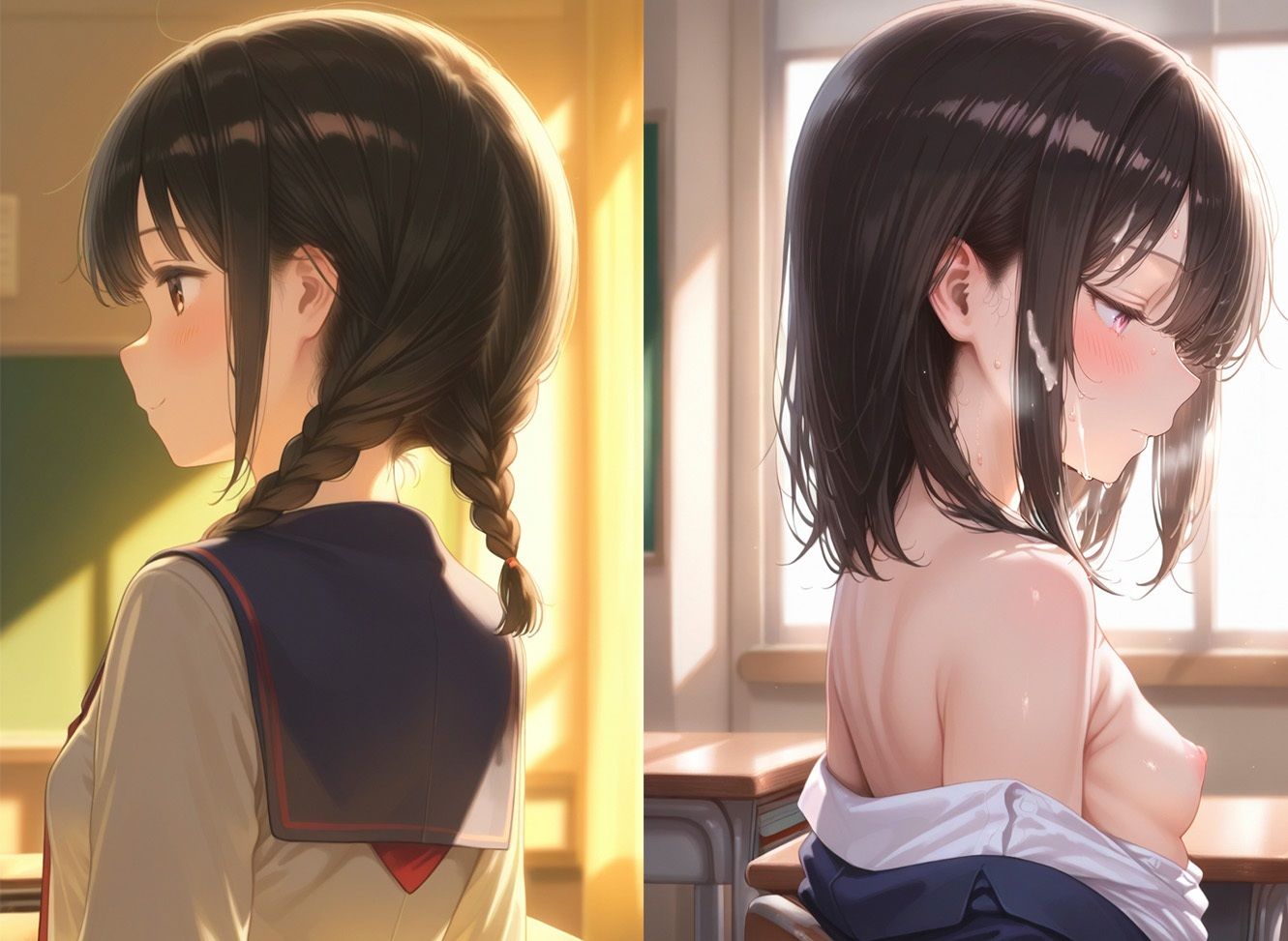 サンプル画像5:ちっぱい少女の学園性活  500枚(ばななちっぷす) [d_614082]