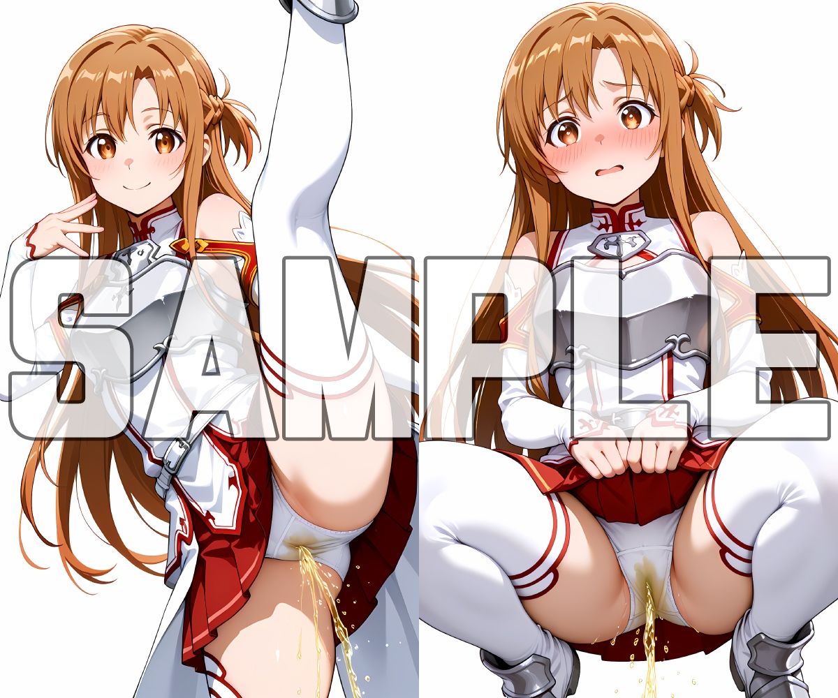 オモシューAI おしっこお漏らしするヒロイン【ア〇ナ編】 画像1