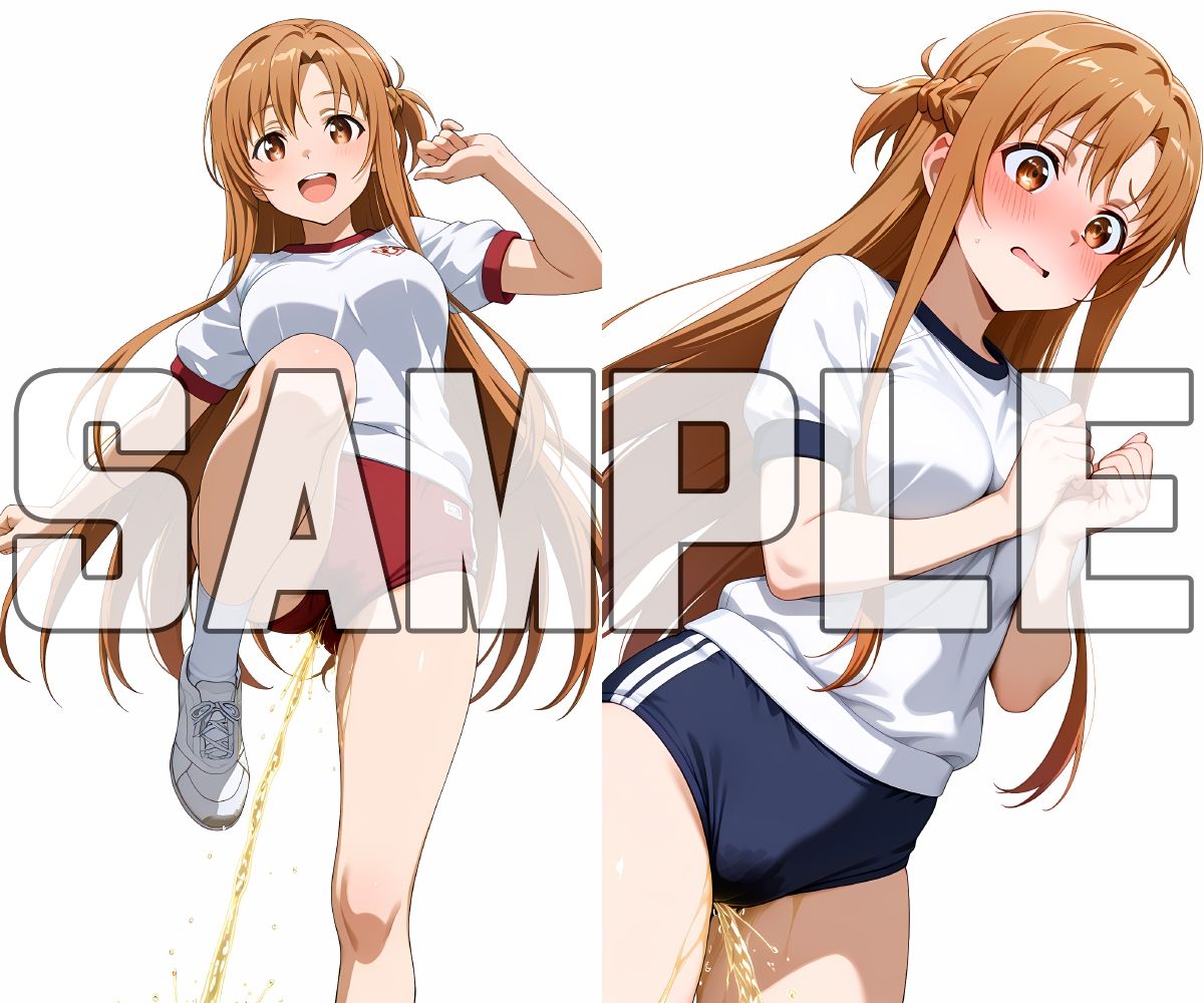 サンプル画像3:オモシューAI おしっこお漏らしするヒロイン【ア〇ナ編】(牡丹桜) [d_614085]