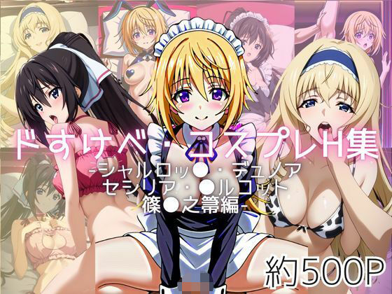 ドすけべコスプレH集〜シャルロッ●・デュノア＆セシリア・●ルコット＆篠●之箒編〜