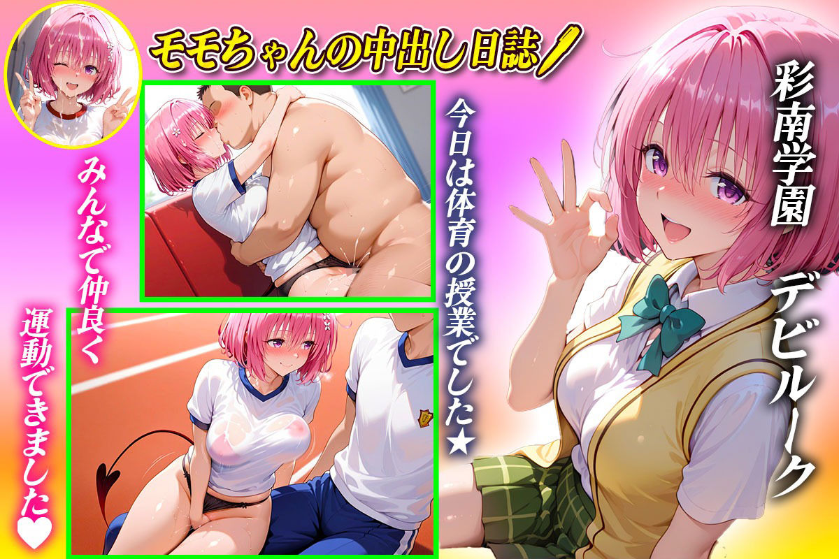彩南学園の中出し日誌 体育編 モ〇・ベリア・デ〇ルーク 画像1