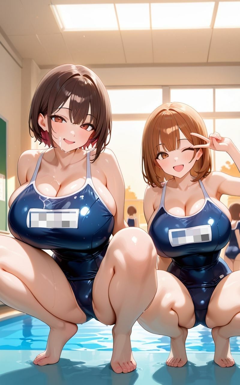 どきどき  更衣室をちょっと覗いただけなのにお着替え中の女子たちに見つかってヌレヌレマ〇コでおもてなしされちゃった件 画像9