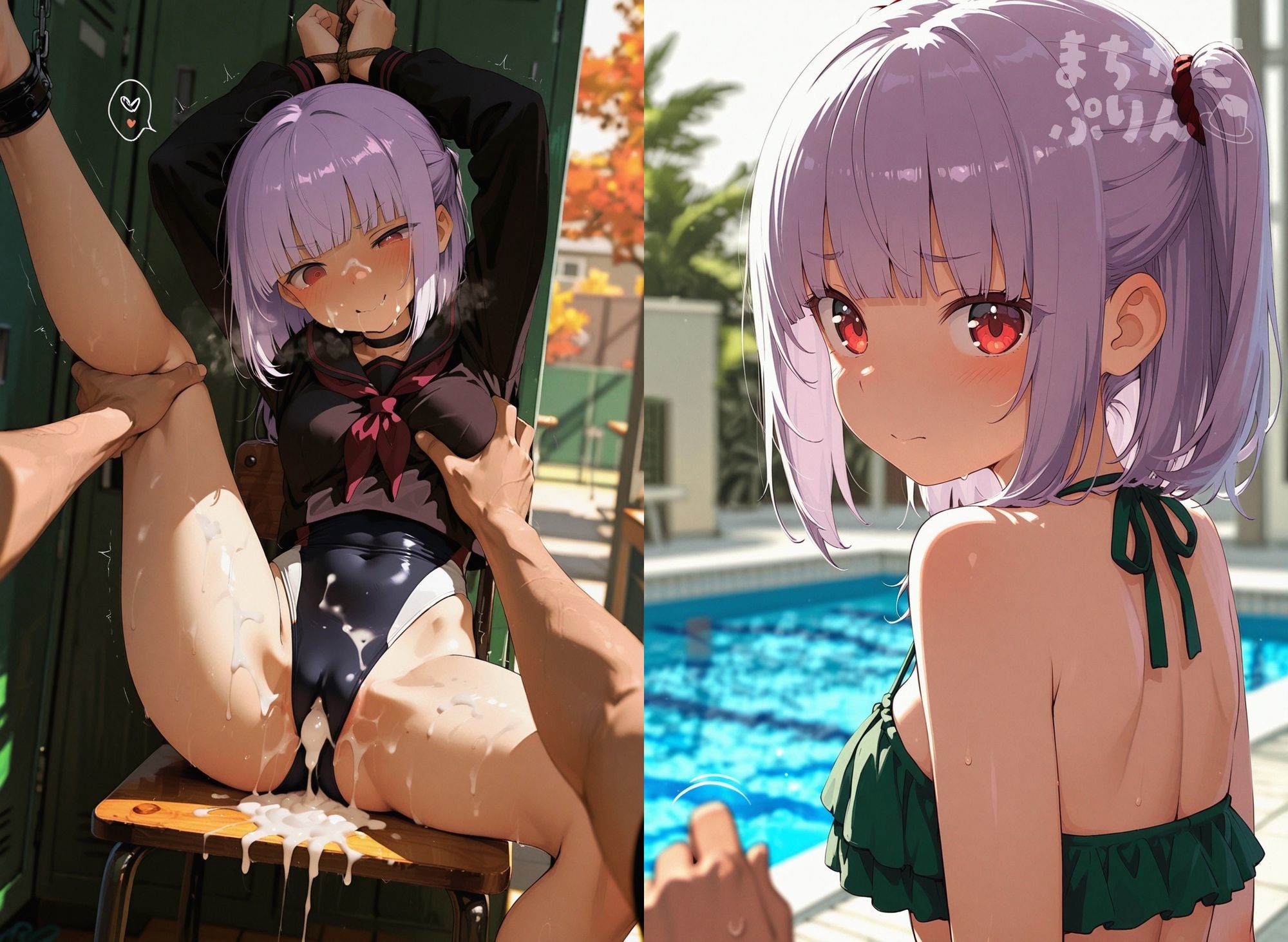 【まちかどぷりん】まだまだ荒削りですがもっと良くできると思います『純情？淫情 vol.1』10