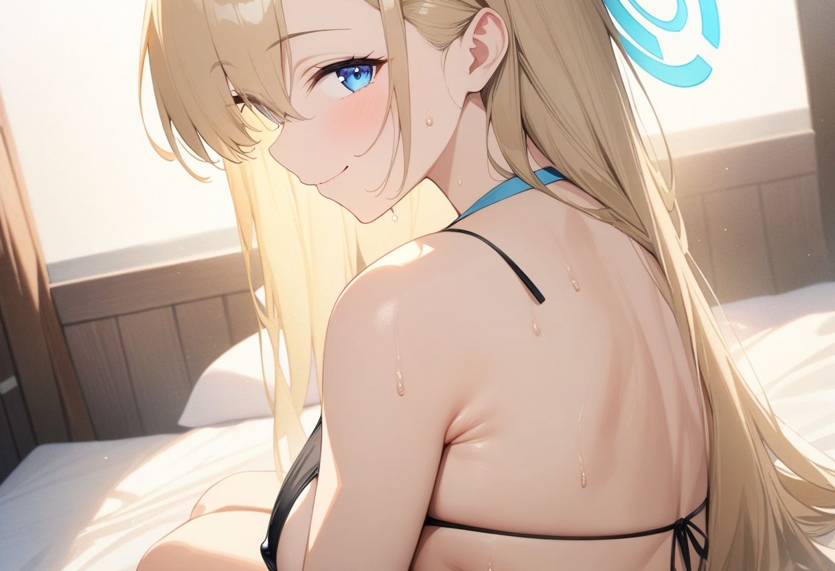 サンプル画像5:ブルーアーカ◯ブ  一之瀬ア◯ナ  グラビア画像集(ぱーぷるびーとすたじお) [d_614218]