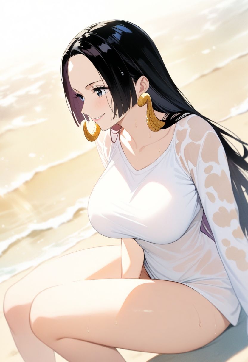 サンプル画像2:ワ◯ピース  ボ◯・ハン◯ックグラビア画像集(ぱーぷるびーとすたじお) [d_614226]