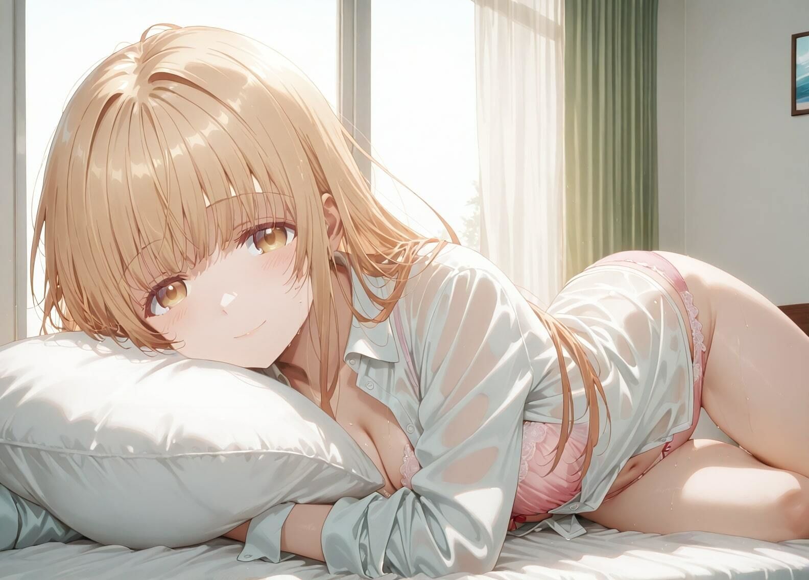 サンプル画像6:「お隣の天使様にいつの間にか駄目人間にされていた件」椎名真昼セクシー写真集15（全500枚）(人の海) [d_614298]