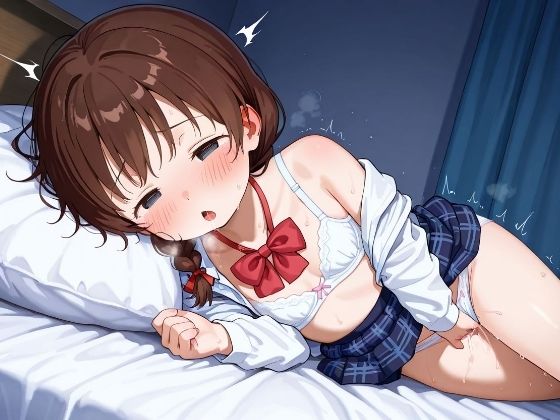 少女の穴に勃起ち〇ぽ挿入 画像8