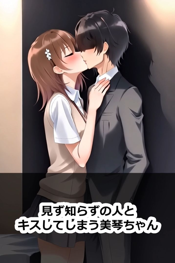 ［4Kクオリテイ縦長アニメ］美琴ちゃんがそこらへんの人で処女卒業するSS（ショートストーリー） 画像2