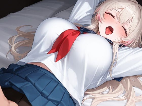 サンプル画像2:性活指導〜白ギャル編〜補習はベッドの上で(おかこ) [d_614513]