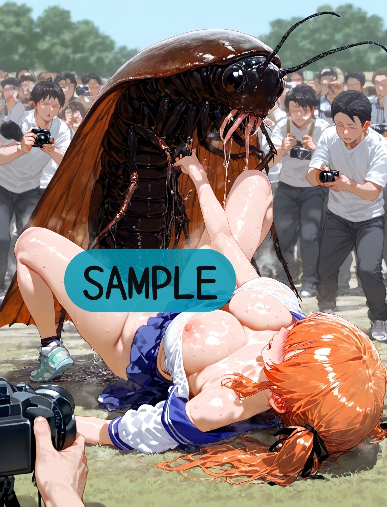 サンプル画像1:只今撮影蟲(ショックしゅう) [d_614555]