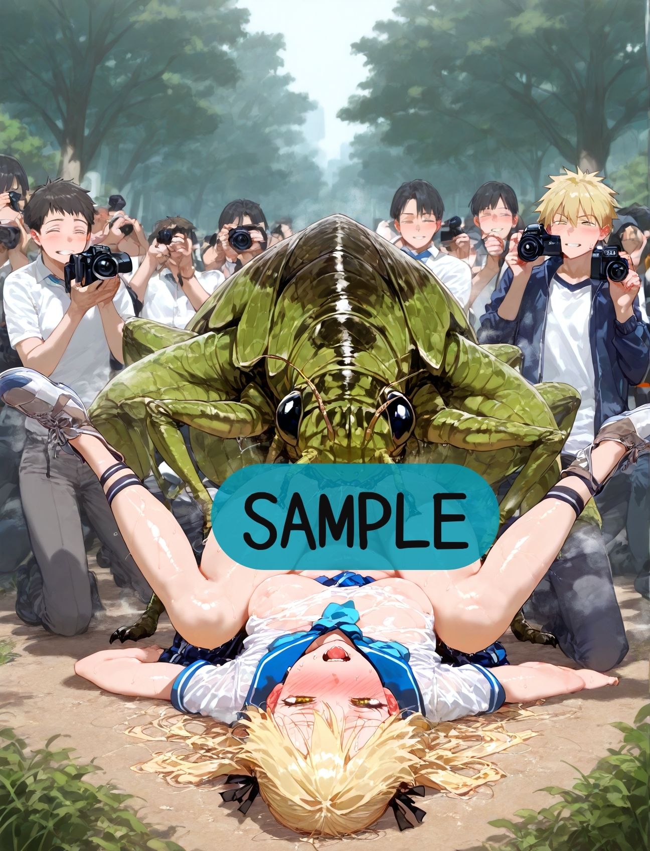 サンプル画像5:只今撮影蟲(ショックしゅう) [d_614555]