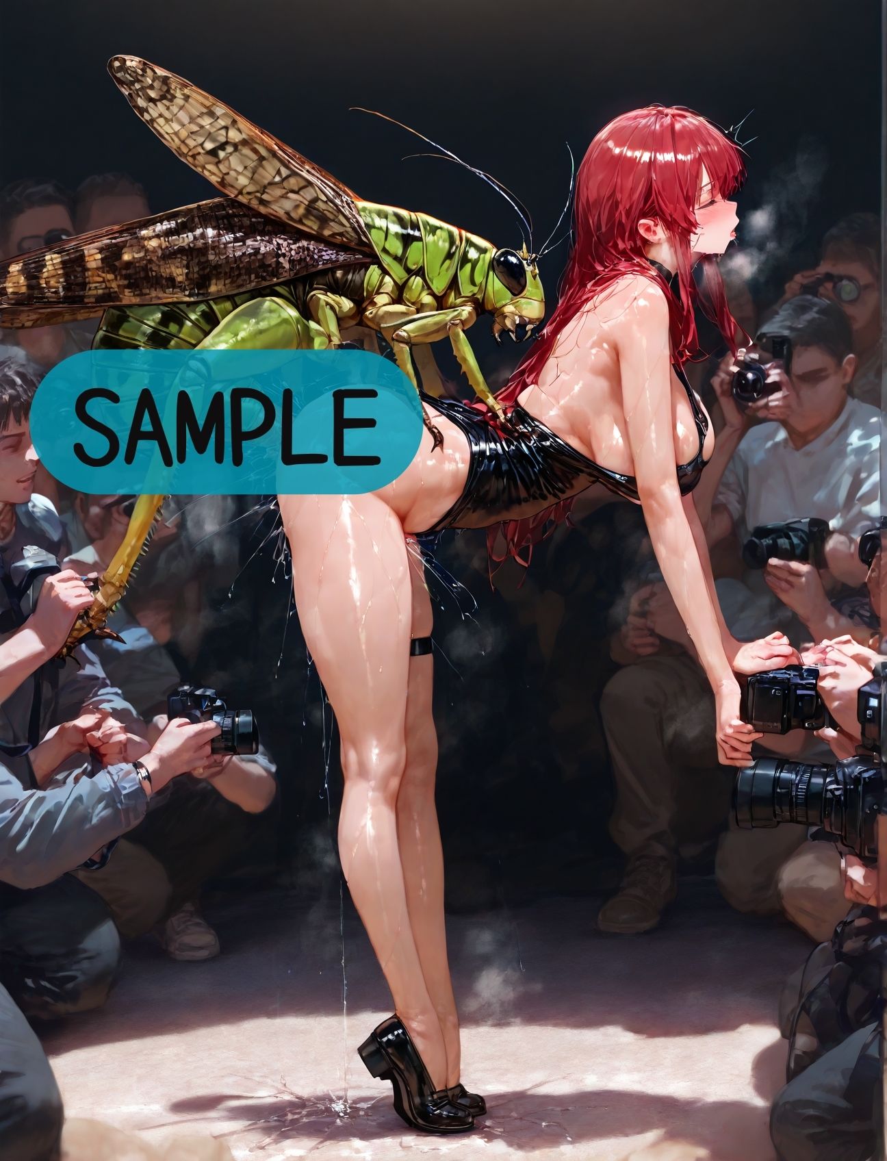 サンプル画像6:只今撮影蟲(ショックしゅう) [d_614555]