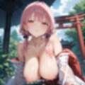 通り雨の中の美しき巫女たち4・200枚