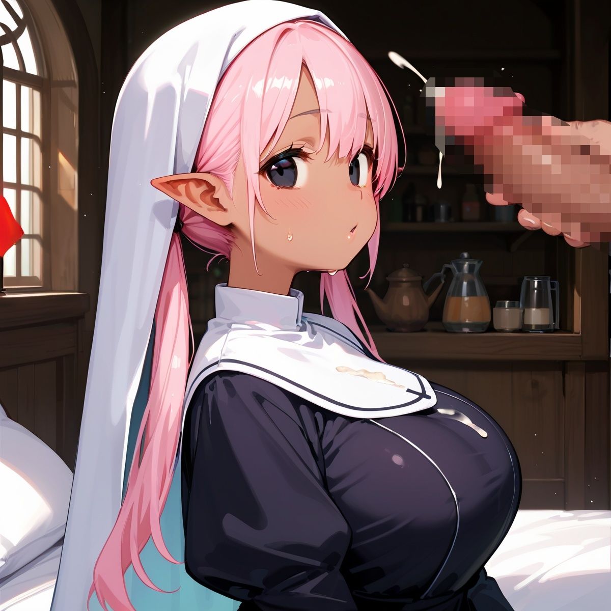 巨乳エルフに大量中出し！〜背徳のシスター編〜 Vol.37