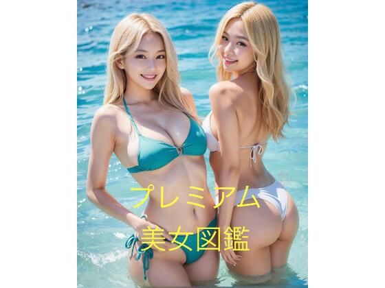 【無料エロ漫画】プレミアム美女図鑑 ギャル達の水着コレクション画像集130枚(プレミアムとうもころし) d_614637