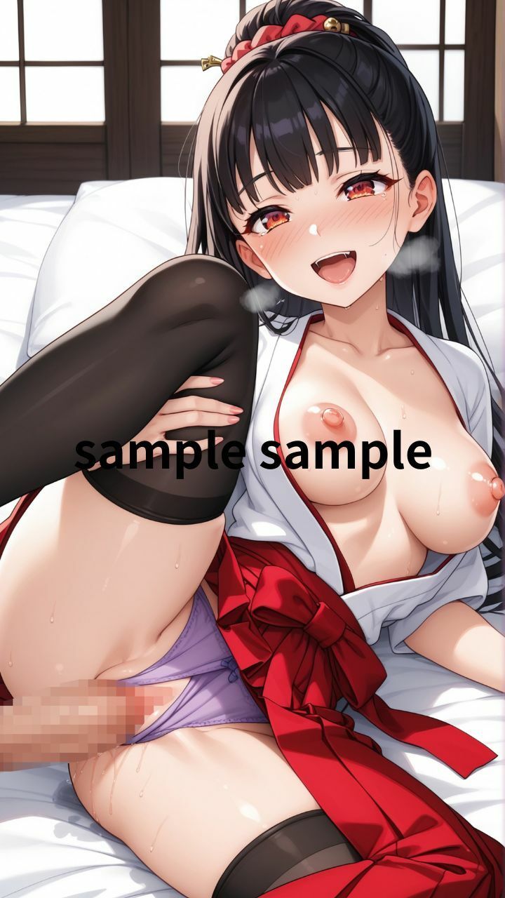 サンプル画像3:催●術で巫女と絶頂性儀！(くるるえいち) [d_614659]