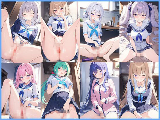 サンプル画像1:夢中！快楽大好きっ子の本気オ〇ニー(ルナスタジオ) [d_614683]