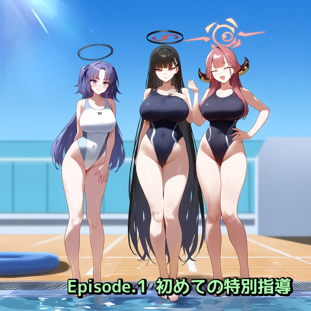 サンプル画像5:ブルーアーカイブくすぐり特別指導録 ユウカ・アル・リオ 笑いと絶頂で紡ぐ半年間(ラグナロク中田) [d_614698]