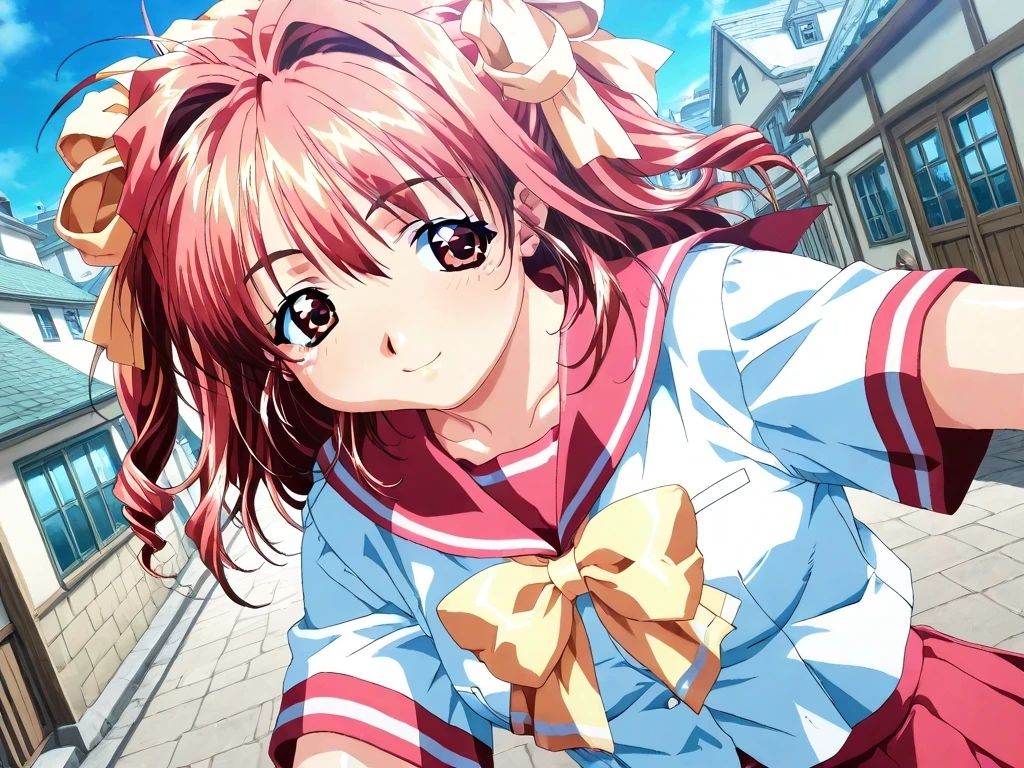 サンプル画像1:AIイラストCG集94  L〇VERS 恋に〇ちたら  大〇ひな子(ドンガラAI美少女イラスト支部) [d_614712]