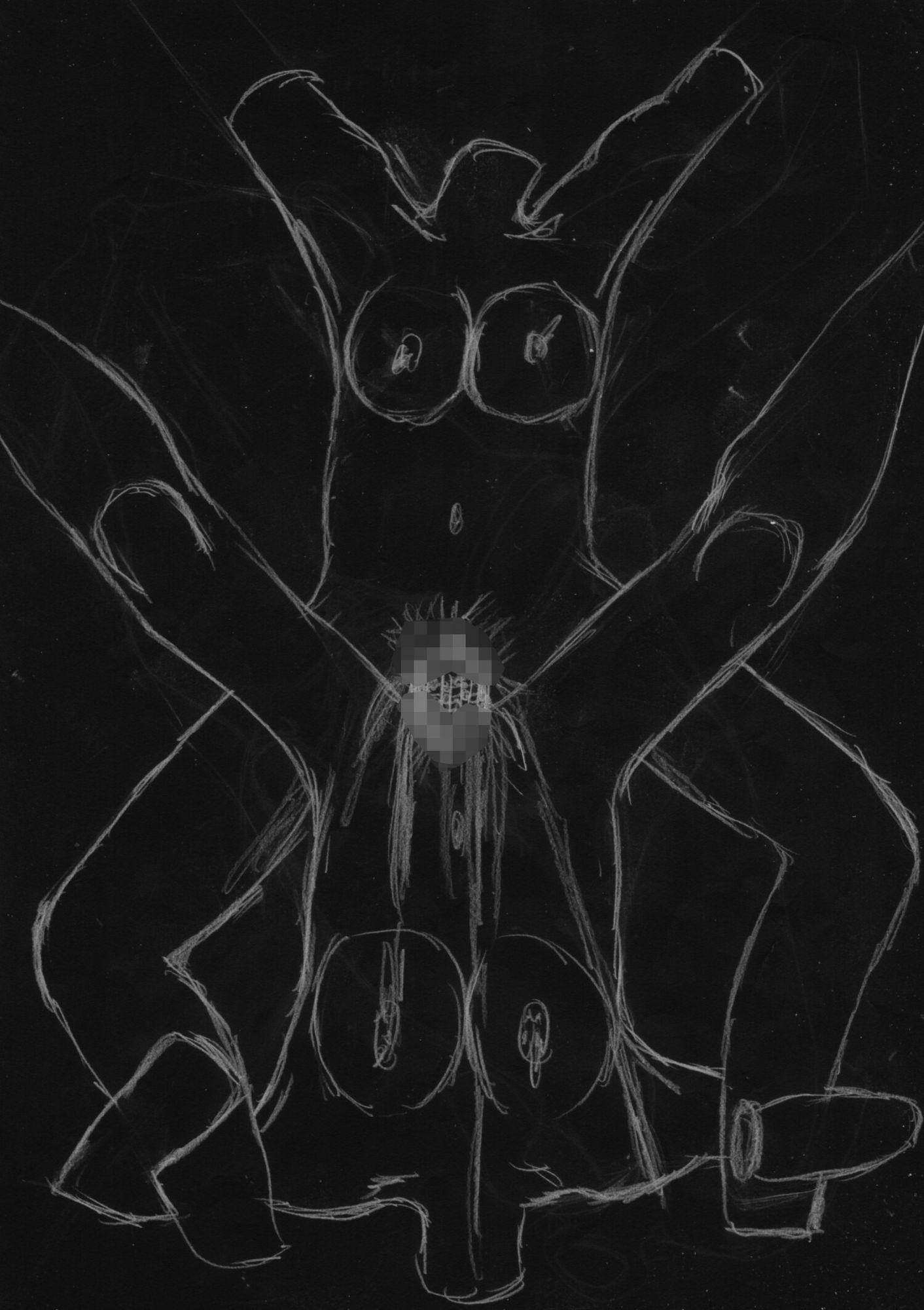 黒よりも黒い黒戯絵集「マネキンポーズ2」_10