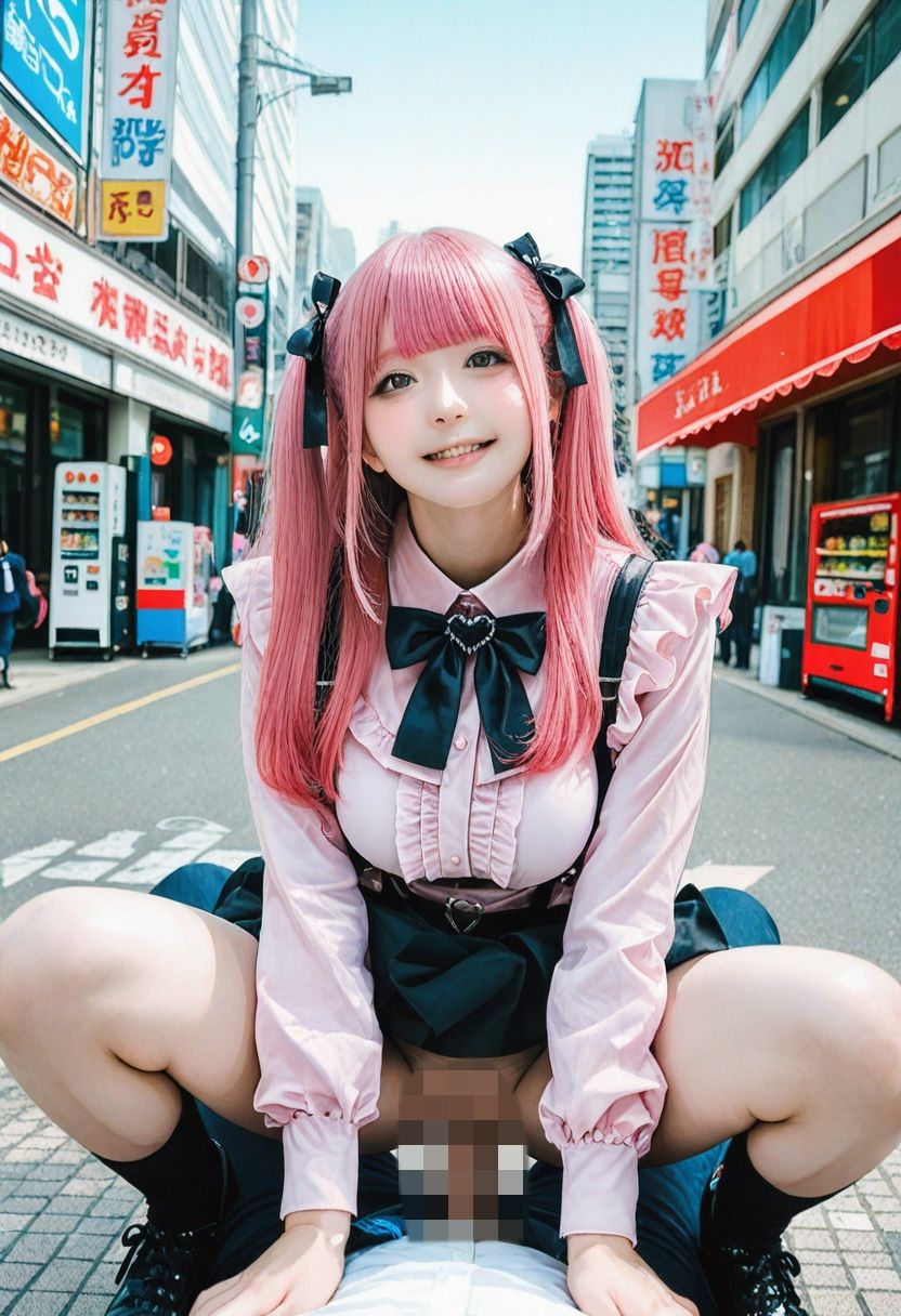 サンプル画像2:トー横にいた地雷系女子とのハメ撮り動画(えんどう映像) [d_614849]