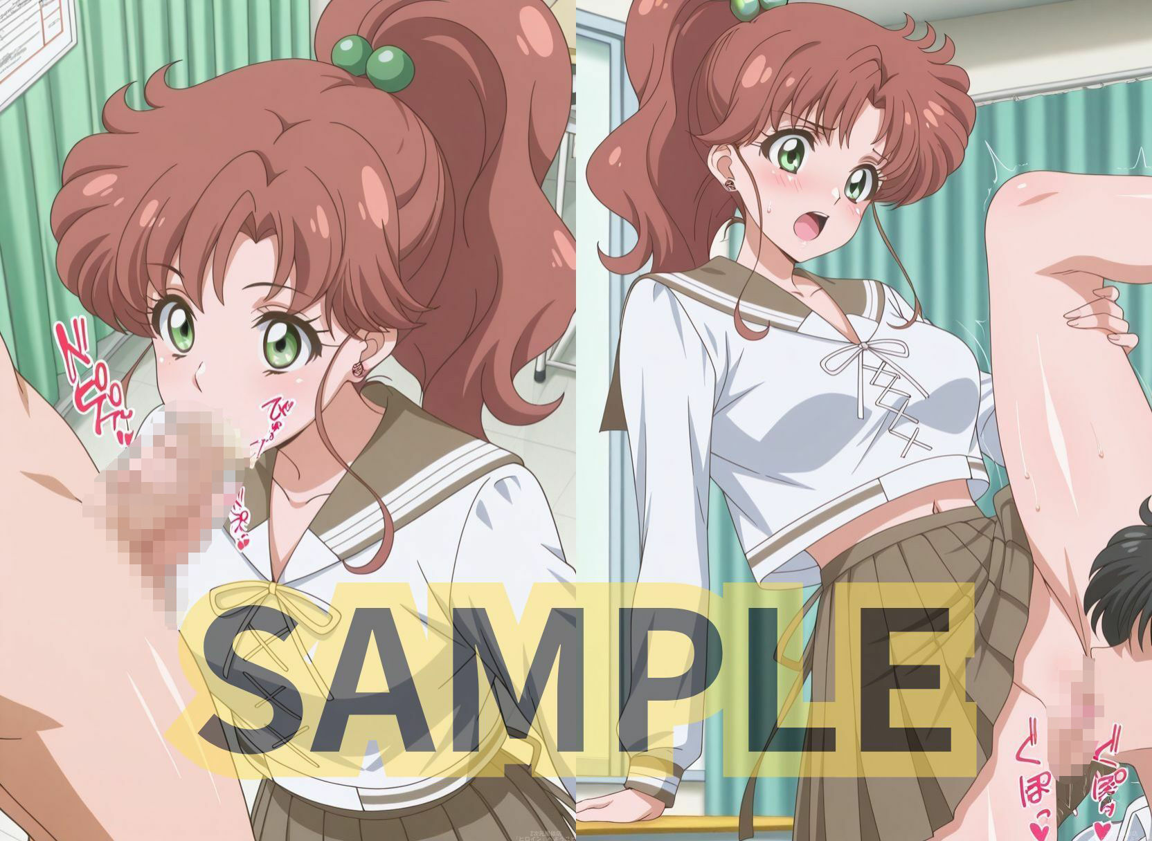 サンプル画像5:セーラー美少女の日常はクラスメイトの性処理係、このおま○こが月にかわってご褒美よっ(2次元風俗店「ヒロイン」へようこそ) [d_614910]