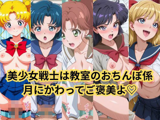 セーラー美少女の日常はクラスメイトの性処理係、このおま○こが月にかわってご褒美よっ【2次元風俗店「ヒロイン」へようこそ】
