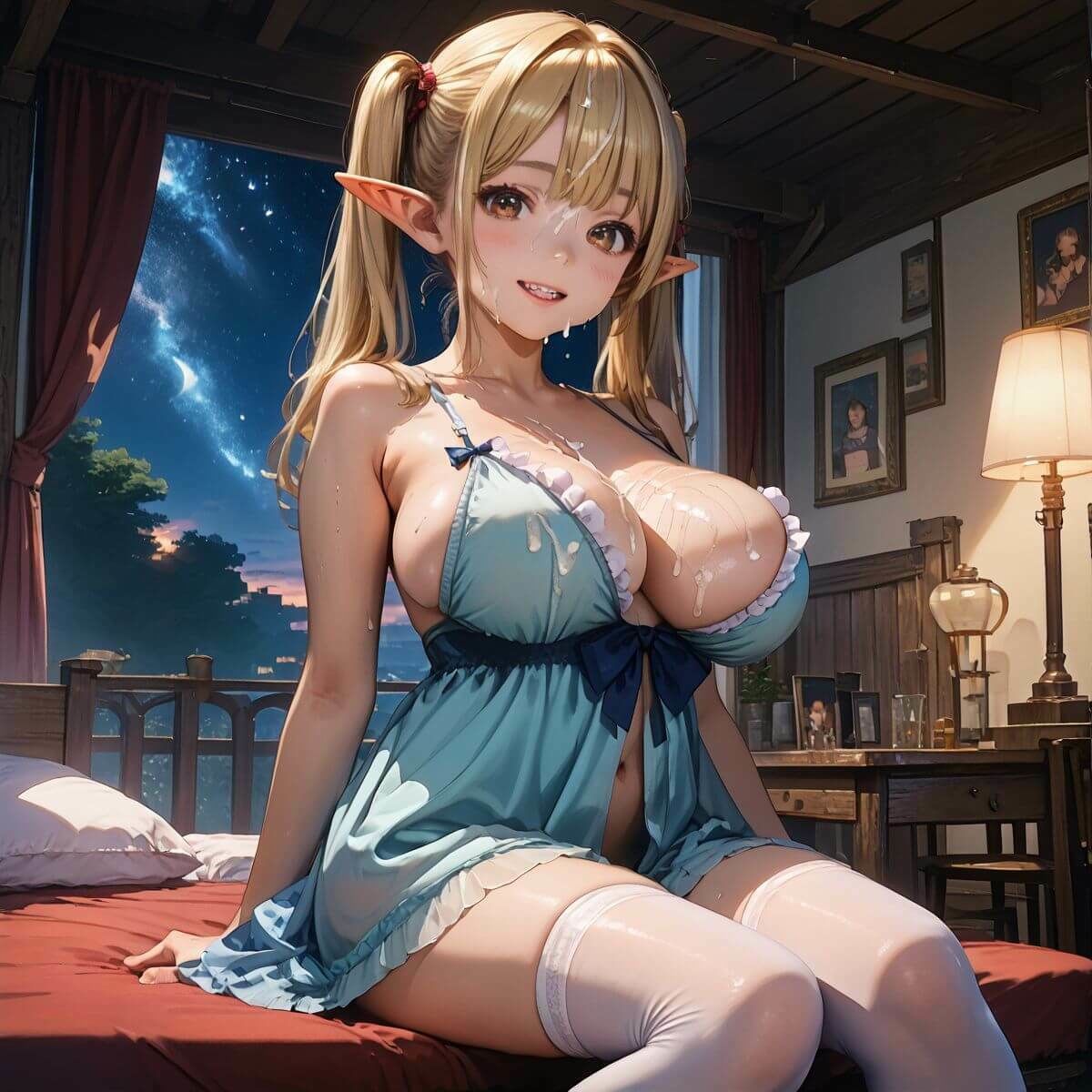 サンプル画像3:異世界宿の極上サービス Vol.6(ひきこもり会) [d_614931]