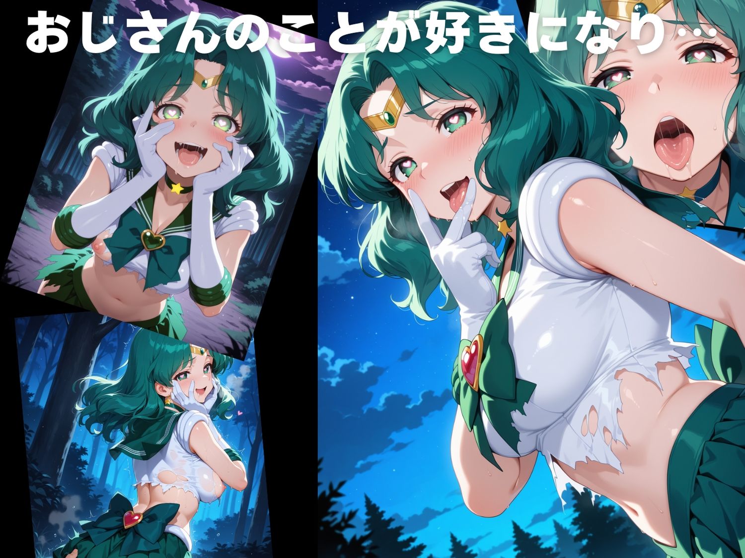 サンプル画像4:【完全敗北】海● みちる(月灯りの下で) [d_614980]