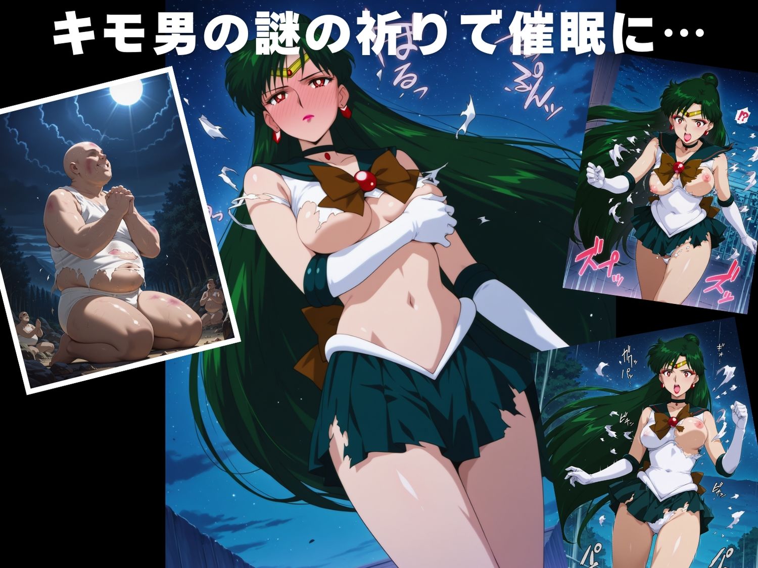 サンプル画像2:【完全敗北】冥● せつな(月灯りの下で) [d_614981]