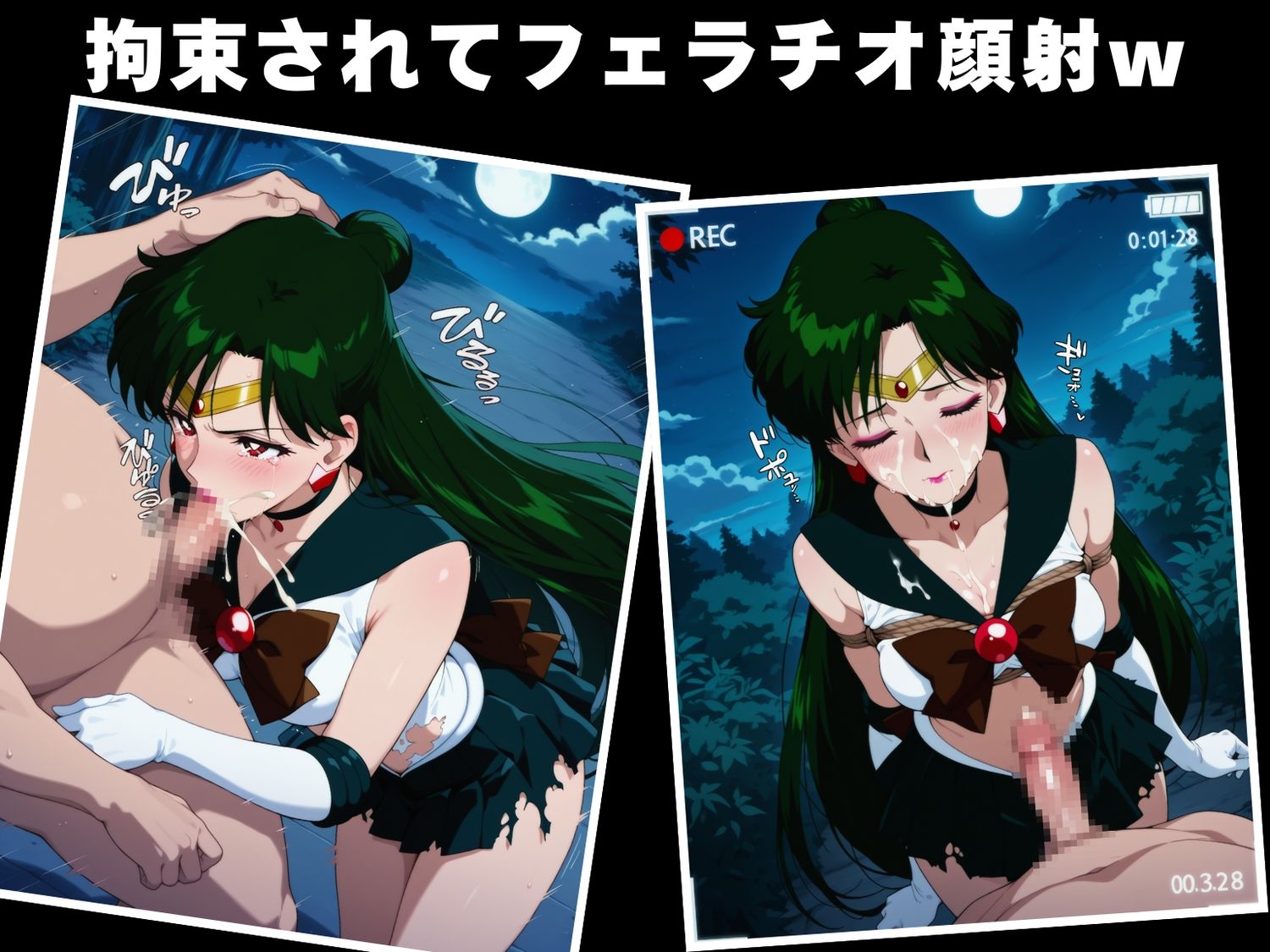 サンプル画像5:【完全敗北】冥● せつな(月灯りの下で) [d_614981]