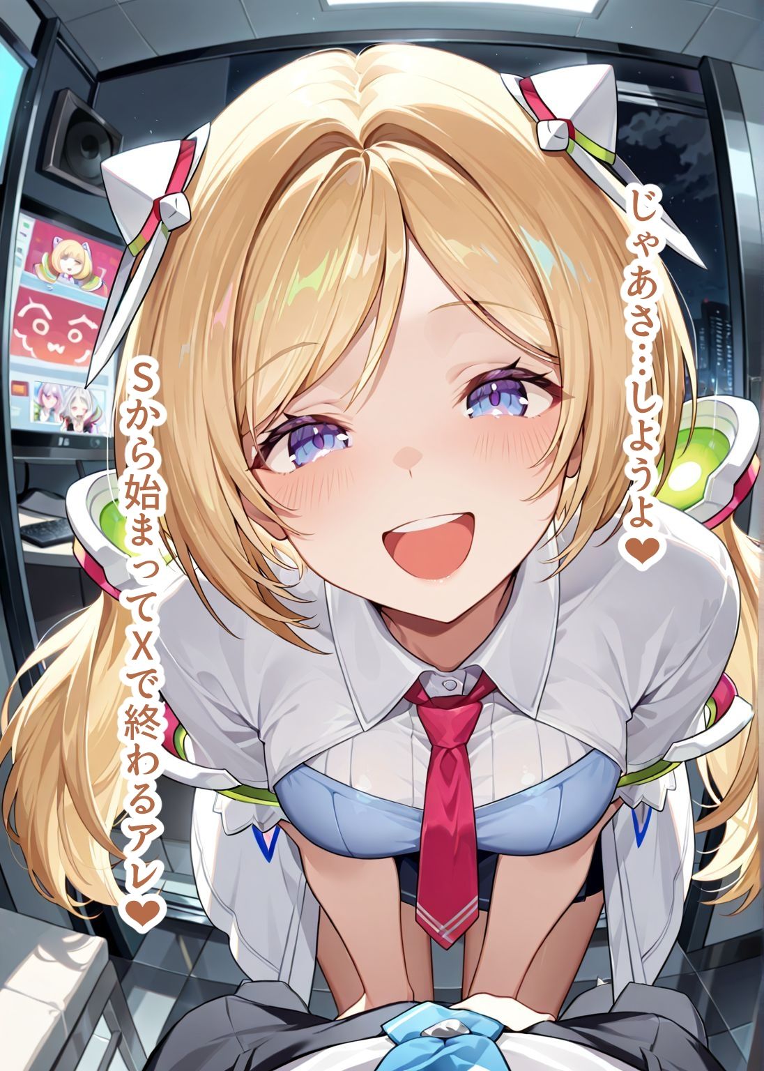 サンプル画像5:推しのVとセックスする話【アキ・〇ーゼンタール】(Vtuberとイチャラブえっちするサークル) [d_614990]