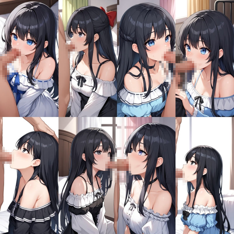 フリフリドレスの推しに中だししてフェラしてもらった【500枚】 画像9