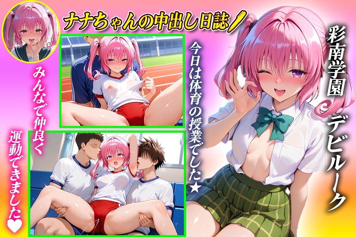 サンプル画像1:彩南学園の中出し日誌  体育編  ナ〇・アスタ・デ〇ルーク(ぶっかけヒロインズ) [d_615012]